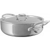 Mauviel Nízký kastrol s nerezovou poklicí M´Cook, 28 cm / 5,6 l 523029 Mauviel Nízký kastrol s nerezovou poklicí M´Cook, 28 cm / 5,6 l 523029