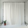 Biela ľanová záclona 130x170 cm White – Linen Tales
