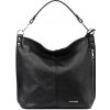 Kožená kabelka MiaMore čierna KZ48267 Kožená kabelka MiaMore čierna KZ48267