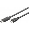 PremiumCord ku31cb1bk USB-C/male - USB 2.0 Micro-B/Male, 1m, černý PremiumCord ku31cb1bk USB-C/male - USB 2.0 Micro-B/Male, 1m, černý