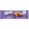 Milka Choc & Choc celomáčané jemné pečivo s kakaovou náplňou 150 g Milka Choc & Choc celomáčané jemné pečivo s kakaovou náplňou 150 g