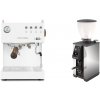 Ascaso Steel DUO PID, White&Wood + Stone Espresso Pebble, chrome Ascaso Steel DUO PID, White&Wood + Stone Espresso Pebble, chrome