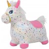 Teddies Hopsadlo jednorožec plyš biely s hviezdičkami vyššie. sedlá 23cm na bat. so zvukom v krab. 35x22cm Teddies Hopsadlo jednorožec plyš biely s hviezdičkami vyššie. sedlá 23cm na bat. so zvukom v krab. 35x22cm