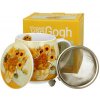 Porcelánový sudový hrnček so sitkom a krytom Vincent Van Gogh - Sunflowers 430 ml Porcelánový sudový hrnček so sitkom a krytom Vincent Van Gogh - Sunflowers 430 ml