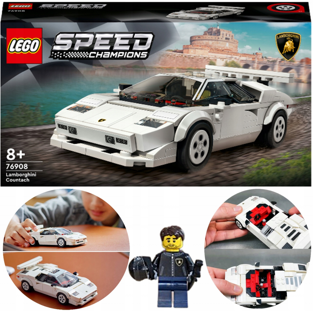 LEGO® Speed Champions 76908 Lamborghini Countach