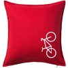 Bicykel na výšku - Vankúš 50x50 - 50x50 - Iba poťah ( Červená ) Bicykel na výšku - Vankúš 50x50 - 50x50 - Iba poťah ( Červená )