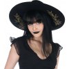 klobúk KILLSTAR - Čarodejnícky okraj - Čierny - KSRA014081 klobúk KILLSTAR - Čarodejnícky okraj - Čierny - KSRA014081