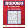 Sudoku Large Print 16x 16: 80 Sudoku Puzzles Normal Level Brain Games Book for Adults and Seniors Great Gift for Any Sudoku Lovers (Brožovaná) Sudoku Large Print 16x 16: 80 Sudoku Puzzles Normal Level Brain Games Book for Adults and Seniors Great Gift for Any Sudoku Lovers (Brožovaná)