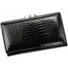 Gregorio GF108 čierna dámska kožená peňaženka 14,5 x 8,5 x 3 cm Gregorio GF108 čierna dámska kožená peňaženka 14,5 x 8,5 x 3 cm