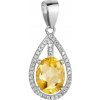 PAVONA Strieborný prívesok slza žltý zirkón 14034.3 citrine PAVONA Strieborný prívesok slza žltý zirkón 14034.3 citrine