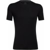 Icebreaker Pánske tričko Merino Anatomica SS Crewe Black