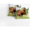 INSPIO Obliečka Obliečky na vankúše - Little Horse 40x40 zvieratá čierna, biela, zelená, hnedá INSPIO Obliečka Obliečky na vankúše - Little Horse 40x40 zvieratá čierna, biela, zelená, hnedá