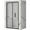 Rea Rapid Fold, skladacie sprchové dvere 80x195 cm, 4mm číre sklo, čierny profil, REA-K6418 Rea Rapid Fold, skladacie sprchové dvere 80x195 cm, 4mm číre sklo, čierny profil, REA-K6418