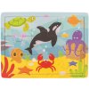 Bigjigs Toys Dřevěné puzzle mořský svět Bigjigs Toys Dřevěné puzzle mořský svět