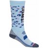 Detské ponožky Burton Kids Performance Midweight Socks - cheetah 27-29 Detské ponožky Burton Kids Performance Midweight Socks - cheetah 27-29