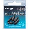 Drennan In-Line Olivettes 1,25g Drennan In-Line Olivettes 1,25g