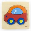 Puzzle Viga Dřevěné puzzle pro nejmenší Auto (40406) Puzzle Viga Dřevěné puzzle pro nejmenší Auto (40406)