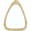 MADAM STOLTZ Nástenné zrkadlo Triangular Cane 55 cm MADAM STOLTZ Nástenné zrkadlo Triangular Cane 55 cm