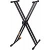 Hercules KS120B Skladací klávesový stojan Black Hercules KS120B Skladací klávesový stojan Black