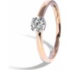 Blink-Blink Elegantný diamantový prsteň z ružového zlata 0.11 ct 1444RDG Blink-Blink Elegantný diamantový prsteň z ružového zlata 0.11 ct 1444RDG