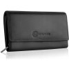 Betlewski peňaženka z pravej kože čierna - dámska Betlewski peňaženka z pravej kože čierna - dámska