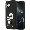 Karl Lagerfeld 3D Rubber Karl and Choupette kryt pre iPhone 17, čierny 57983127702