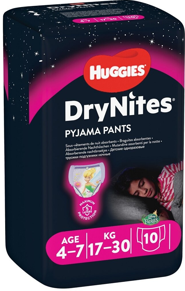 Huggies Dry Nites 17-30 kg 10 girl
