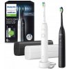 2x Philips Sonicare 5300 sonická zubná kefka, sada biela a čierna HX7109/01 2x Philips Sonicare 5300 sonická zubná kefka, sada biela a čierna HX7109/01