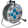 Pawbol Predlžovací kábel 50m na bubne 4x230V H05VV-F3G 1,5mm IP44 B.1411-50 Pawbol Predlžovací kábel 50m na bubne 4x230V H05VV-F3G 1,5mm IP44 B.1411-50