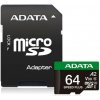 Adata 64GB MicroSDXC UD64GUI3V30A2SP-RA1 Adata 64GB MicroSDXC UD64GUI3V30A2SP-RA1