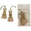 Zajac na zavesenie, 2 ks D3961