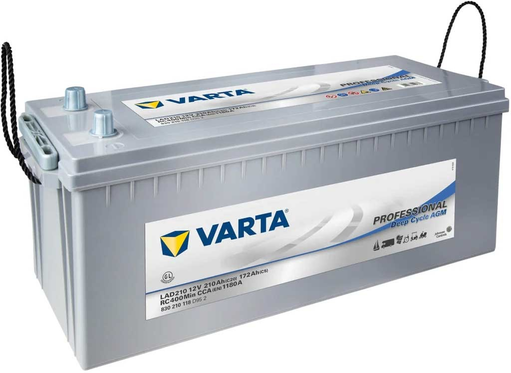 Varta AGM Professional 12V 210Ah 1180A 830 210 118