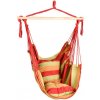 IDEA nábytok Závesné záhradné kreslo červené/zelené/žlté IDEA nábytok Závesné záhradné kreslo červené/zelené/žlté