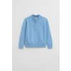 Gant Shield Cotton Half Zip Dream Blue