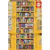 Educa Puzzle Panorama Soft Cans 2000 dielikov 11053 farebné Educa Puzzle Panorama Soft Cans 2000 dielikov 11053 farebné