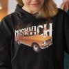 Mikina s potlačou MOSKVICH Pánsky Čierna XXL Mikina s potlačou MOSKVICH Pánsky Čierna XXL