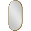 Sapho Sapho, AVONA oválne zrkadlo v ráme 50x100cm, zlatá matná, AV500G Sapho Sapho, AVONA oválne zrkadlo v ráme 50x100cm, zlatá matná, AV500G