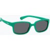Detské slnečné okuliare Polaroid PLD K008/S matte green/grey polarized Detské slnečné okuliare Polaroid PLD K008/S matte green/grey polarized