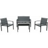 LINDER EXCLUSIV 4-dielna záhradná súprava GLS804645 – antracitová LINDER EXCLUSIV 4-dielna záhradná súprava GLS804645 – antracitová