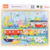 Drevené puzzle doprava 48 dielikov Drevené puzzle doprava 48 dielikov