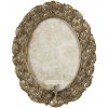Clayre & Eef Zlatý oválny fotorámik s pávom - 18 * 2 * 23 cm / 13 * 18 cm - Clayre & Eef Clayre & Eef Zlatý oválny fotorámik s pávom - 18 * 2 * 23 cm / 13 * 18 cm - Clayre & Eef