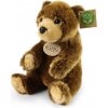 Eco-Friendly hnedý medveď RAPPA 19 cm