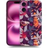 Picasee silikónový prehľadný obal pre Apple iPhone 17 - Purple Leaf Picasee silikónový prehľadný obal pre Apple iPhone 17 - Purple Leaf