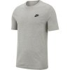 Nike Tričká s krátkym rukávom Nsw Club Tee Šedá Nike Tričká s krátkym rukávom Nsw Club Tee Šedá