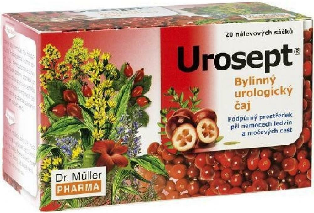 Dr.Müller Urosept bylinný čaj 20 x 2 g