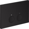 AXOR FlushPlate dvojčinné ovládacie tlačidlo, pre nádržky Geberit Sigma, matná čierna, 42530670 AXOR FlushPlate dvojčinné ovládacie tlačidlo, pre nádržky Geberit Sigma, matná čierna, 42530670