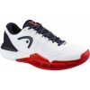Pánska tenisová obuv Head Revolt Pro 5.0 Men White/Navy EUR 46 Pánska tenisová obuv Head Revolt Pro 5.0 Men White/Navy EUR 46