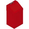Kovový odpadkový kôš, 70 l, červený Kovový odpadkový kôš, 70 l, červený
