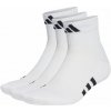 Adidas Performance Cushioned Mid-Cut Socks 3P Biely