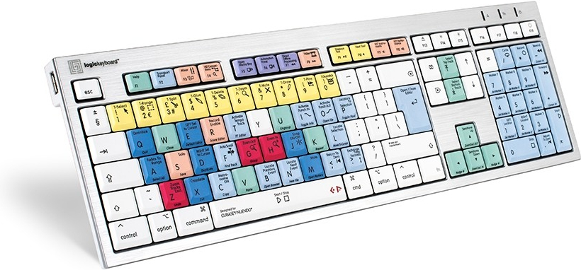 Logickeyboard Cubase / Nuendo keyboard :ALBA (Mac)